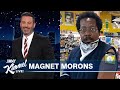 Lunatics Think The Vaccine Has Them Magnetized, de Blasio Gets Roasted & Amazon’s Buying Everything - Jimmy Kimmel Live Lunatics Think The Vaccine Has Them Magnetized, de Blasio Gets Roasted & Amazon’s Buying Everything