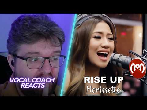 "Rise Up" cover by Morissette Amon | Vocal Coach Reacts