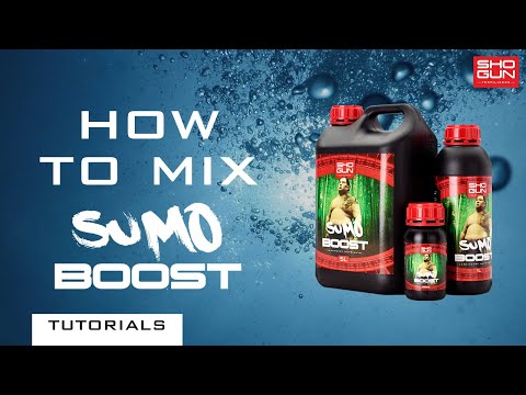 How to mix SHOGUN Sumo boost - Flowering Booster