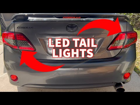 Installing VLAND Tail Lights In My Corolla
