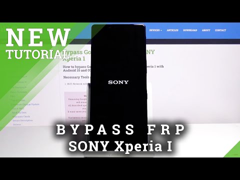 How to Bypass Screen Lock on SONY Xperia 1 – Restore Defaults / Wipe Data