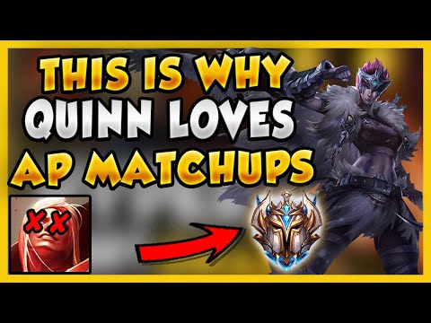 RANK 1 QUINN HOW TO STOMP *ANY* AP MATCHUP TOPLANE (FREE LANE) - League of Legends