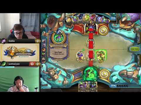 Eddie vs justsaiyan - Semifinal - Hearthstone Grandmasters Americas 2020 Season 1 - Playoffs