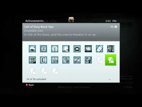 Trophies/Achievements for the Escalation Map Pack