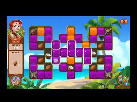 Lost Island Blast Adventure Level 377 NO BOOSTERS - A S GAMING