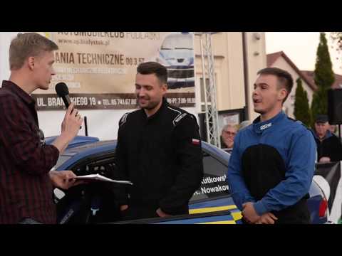 1. Rajd Sokólski 2018 - K.Rutkowski/K.Nowakowski  Subaru Impreza