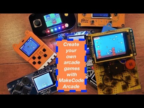 Create your own arcade games with MakeCode Arcade. No coding experience necessary!