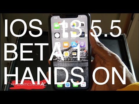 iOS 13.5.5 Beta 1 IS Out! What's New?