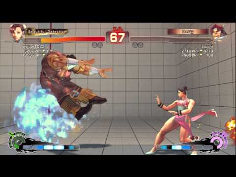 SSF4 AE 2012 Ranked vivitan1022 Chun Li) vs tsushi (T Hawk)