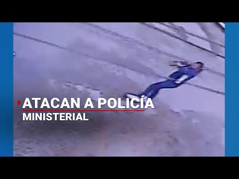 #VIDEO | Atacan a balazos a policía ministerial en Tijuana, Baja California