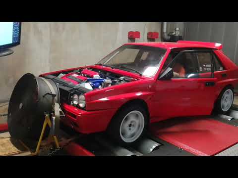 Lancia Delta Hf Integrale  dyno 1 330Hp 380Nm