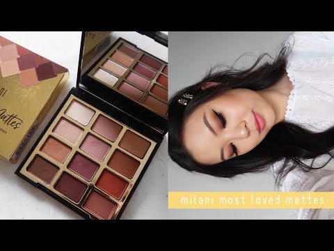 3 LOOKS, 1 PALETTE ⋆ MILANI MOST LOVED MATTES