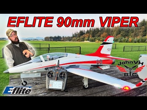 Eflite Viper 90mm EDF Jet AWESOME JET!  @horizonhobby   #eflite #viper