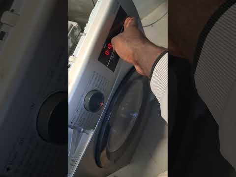 bosch washer won't start