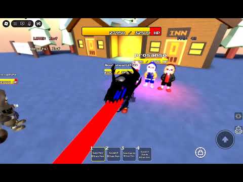 Error 666 Sans showcase in Sans Multiversal Battles -1