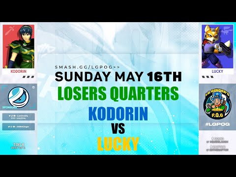 Losers Quarters - Kodorin vs Lucky - LG Ginger's Pot O' Gold: May