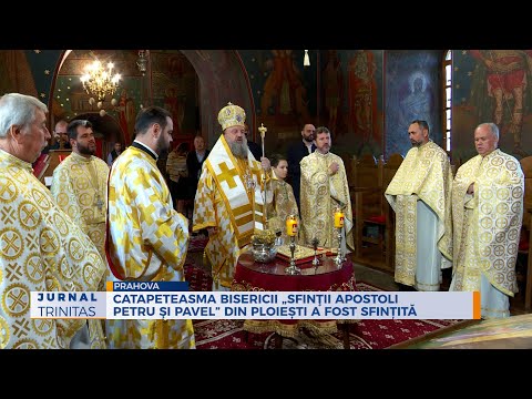 Catapeteasma Bisericii „Sfinţii Apostoli Petru şi Pavel” din Ploiești a fost sfințită