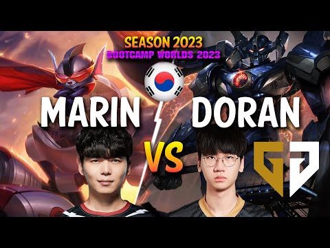 MaRin vs GEN Doran - MaRin RUMBLE vs Doran AATROX Top - Patch 13.21 KR Ranked