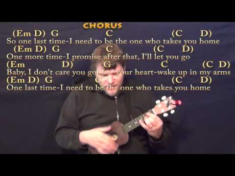 One Last Time (Ariana Grande) Ukulele Cover Lesson in G with Chords/Lyrics