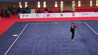 第一回 アジアカンフー選手権 日本代表 酒井謙輔 刀術5位(首届亚洲传统武术锦标赛 日本队 酒井谦辅 第五名)