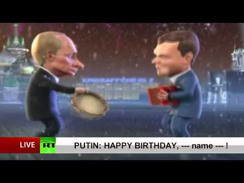 Vladimir Putin will wish Happy Birthday for $5