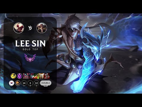 Lee Sin Top vs Sett - KR Master Patch 13.11