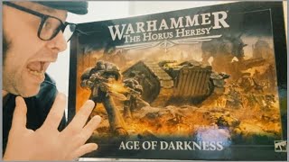 Warhammer The Horus Heresy Age Of Darkness Unboxing #horusheresy #ageofdarkness #justjamie
