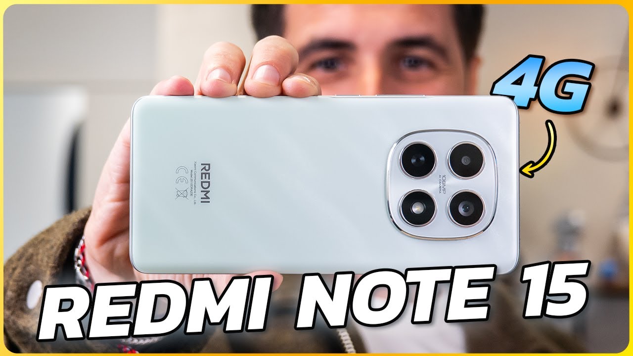MÁS BATERIA y RESISTENCIA!!  Xiaomi Redmi Note 15 4G REVIEW a fondo