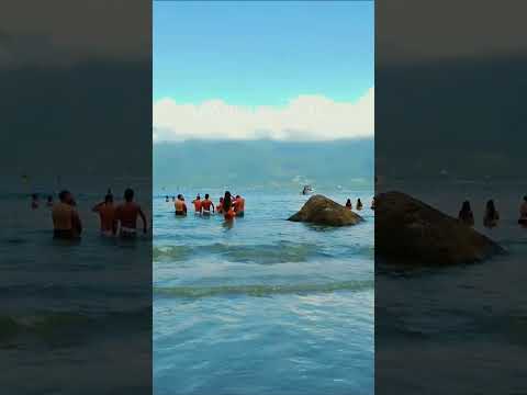🏖️ Beautiful Beach | São Paulo, Brazil #shorts