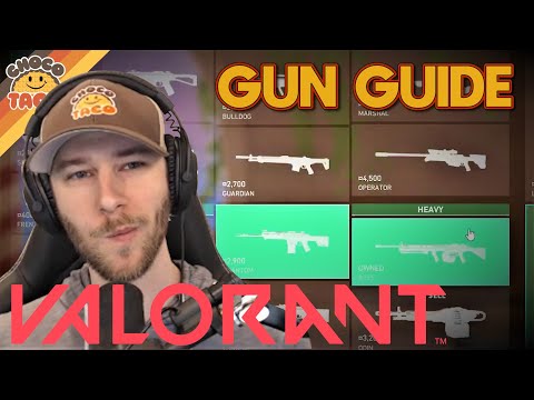 chocoTaco Tests New VALORANT Guns - Valorant Gameplay