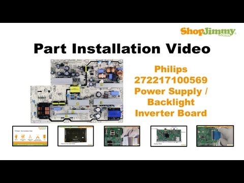 Samsung TV LN55 Repair BN44 00342B Power Supply Backlight Inverter Boards Replacement Guide