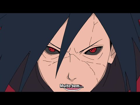 Madara mostra seu auge - Madara vs Aliança Shinobi | Naruto Shippuden