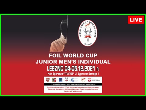 World Cup Leszno 2021 - Junior Men's Individual Foil - Piste Green (10)