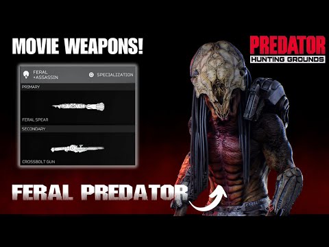 Hunting with the Feral Predator’s Iconic Movie Weapons In Predator Hunting Grounds