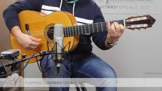 Video thumbnail for VIDEO TEST: Gerundino Fernández 1976 flamenco guitar for sale by flamencoguitarsforsale