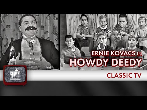 Howdy Deedy with Miklos Molnar | THE ERNIE KOVACS SHOW (1956)