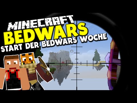 MEIN KRANKESTER TREFFER MIT DEM BOGEN! ✪ Minecraft Bedwars Woche Tag 1
