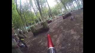 preview picture of video 'DM14 GoPro footage Combat Paintball in Thetford, England'