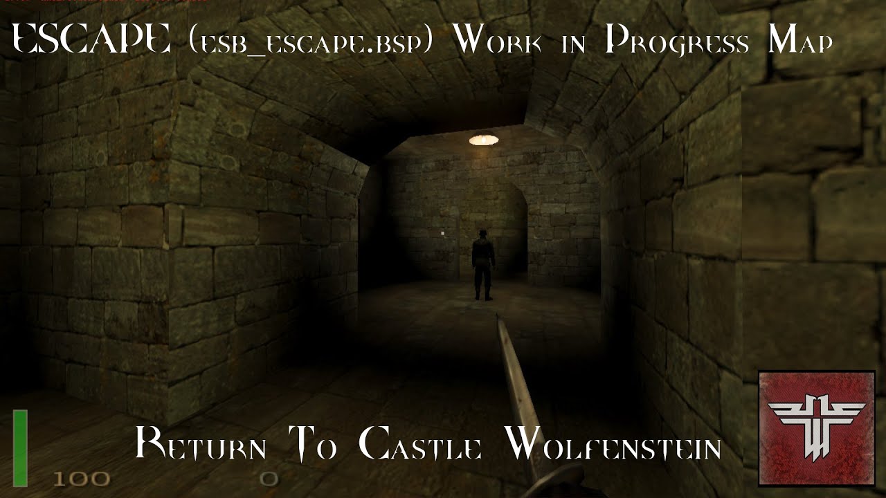 ESCAPE (esb_escape.bsp) Work in Progress map for Return to Castle Wolfenstein