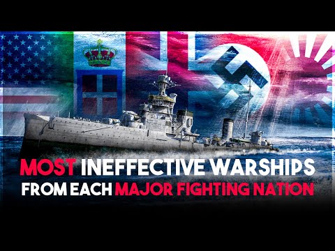 Which Were the WORST Fighting Ships of WW2? - How Fatal Design Flaws DOOMED Them