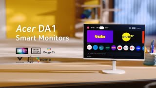 Acer DA1 | 4K Smart Monitor with Google Platform