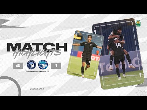 HIGHLIGHTS | Pyramids FC 4 - 1 Enyimba FC | Quarter-finals 1st leg | #TotalCAFCC