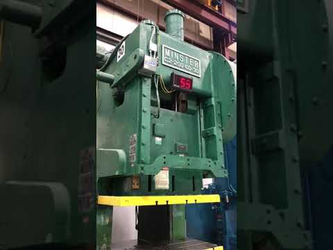 200 Ton Minster G2-200 Double Crank Gap Press