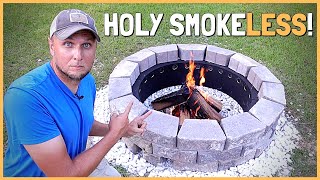 How To Build a DIY Smokeless Fire Pit That Really Works!