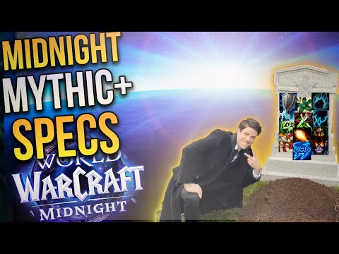 Midnight Beta Mythic+ | The Most Popular (Or Not) Specs In Mythic+ So Far!