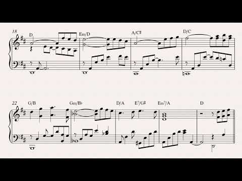Ennio Morricone - Playing Love (transcription) // The Legend of 1900