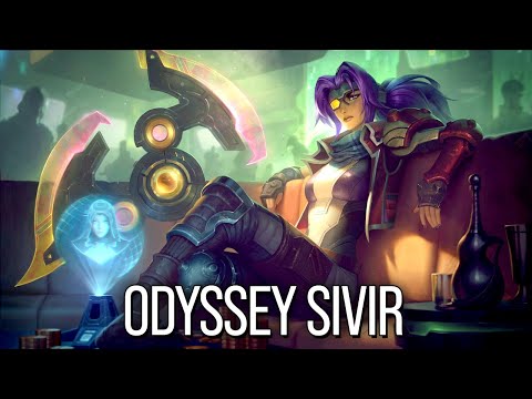 Odyssey Sivir brings a certain 90s anime vibe, and good space grit