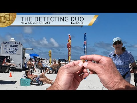 Is It a Dime A Dozen or a Dozen Dimes Metal Detecting New Smyrna Beach Florida? | The Detecting Duo