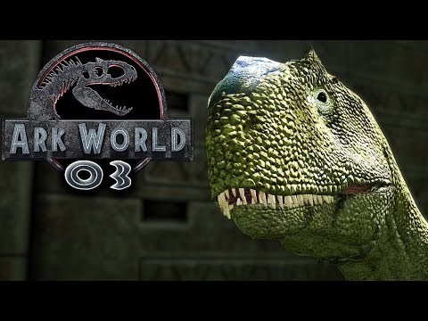 ARK WORLD Rugops gezähmt Jurassic World Ark Projekt - Ark Deutsch German #03
