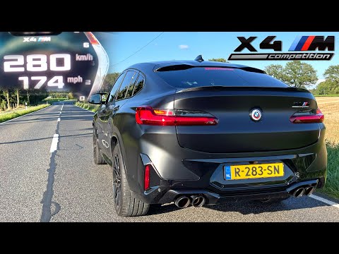 2024 BMW X4M Competition | 0-100 100-200 TOP SPEED POV & SOUND